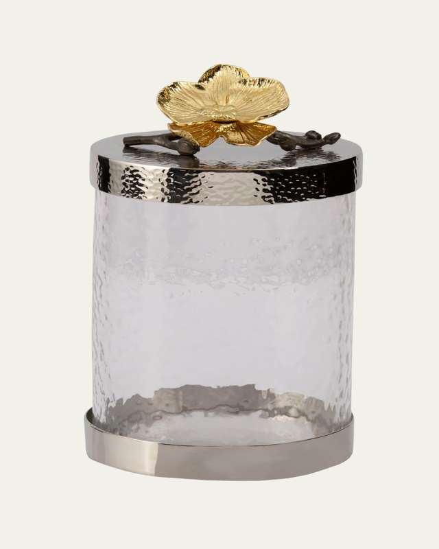 Gold Orchid Medium Canister